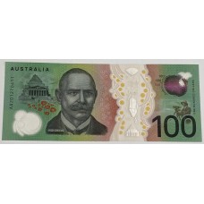 AUSTRALIA 2020 . ONE HUNDRED 100 DOLLARS BANKNOTE . LOWE/KENNEDY . FIRST PREFIX